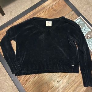 Chenille Cropped Sweater